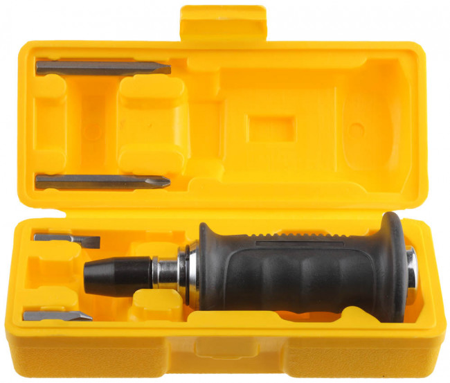 STAYER "PROFI". Набор: Отвертка ударно-поворотная, обрезиненная рукоятка, с битами,  ( 25663-H4 ) STAYER "PROFI". Набор: Отвертка ударно-поворотная, обрезиненная рукоятка, с битами,  ( 25663-H4 )