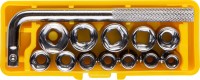 Набор STAYER Торцовые головки "MASTER" POCKET в пласт боксе, 13 предметов ,  ( 2-26089-H13 )