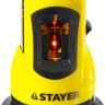 Нивелир лазерный линейный SLL-1, STAYER 34960, дальность 10м, точн. +/-0,5 мм/м,  ( 34960 )
