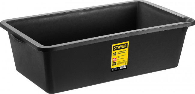 STAYER 40 л таз строительный прямоугольный, ( 06099-40_z01  )