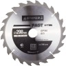 Диск пильный "FAST-Line" по дереву, 200х32мм, 24Т, STAYER,  ( 3680-200-32-24 )