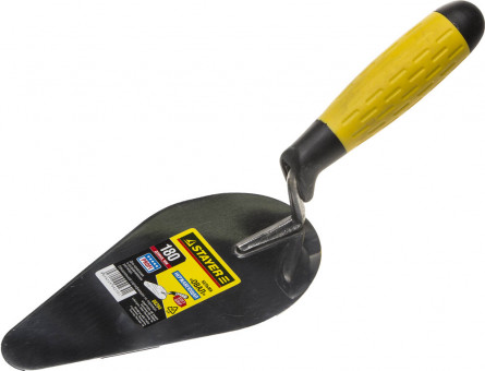 Кельма STAYER "PROFI", овал, нержавеющее полотно, 2-х компонентная рукоятка, 180х95мм,  ( 08294 )