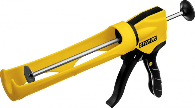STAYER полукорпусной пистолет для герметика Expert, антикапельная система, 310 мл, серия Professional STAYER полукорпусной пистолет для герметика Expert, антикапельная система, 310 мл, серия Professional