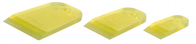 Набор STAYER "MASTER": Шпатели резиновые прозрачные, 3шт, 40/60/80мм,  ( 10155-H3_z01 )