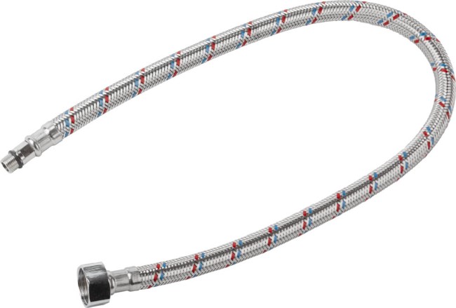 Подводка гибкая STAYER для воды к смесителям, оплетка из нерж стали, укороченная, г/ш 1/2" - 0,6м , ( 51016-060 ) Подводка гибкая STAYER для воды к смесителям, оплетка из нерж стали, укороченная, г/ш 1/2" - 0,6м , ( 51016-060 )