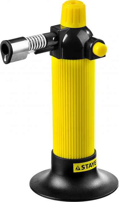 Газовая горелка STAYER "MASTER", с пьезоподжигом, регулировка пламени, 1000С,  ( 55570 )