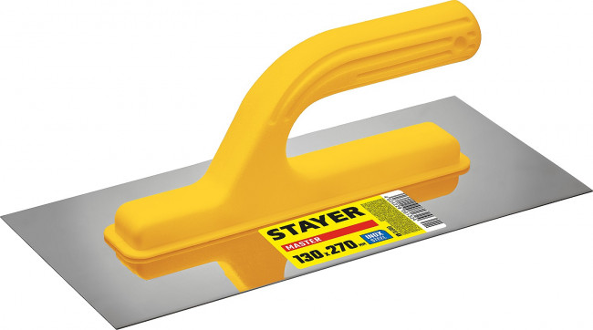 STAYER Master 130х270 мм гладилка нержавеющая с пластиковой ручкой ( 08012_z01 )