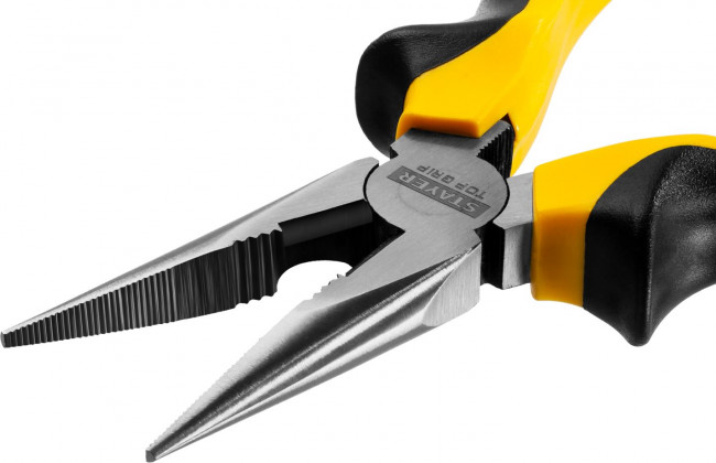 Тонкогубцы "TOPGrip", 160мм, STAYER ( 2205-3-16_z02 ) Тонкогубцы "TOPGrip", 160мм, STAYER ( 2205-3-16_z02 )