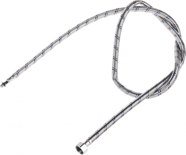 Подводка гибкая STAYER для воды к смесителям, оплетка из нерж стали, укороченная, г/ш 1/2" - 1,5м , ( 51016-150 ) Подводка гибкая STAYER для воды к смесителям, оплетка из нерж стали, укороченная, г/ш 1/2" - 1,5м , ( 51016-150 )