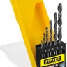 Набор сверл по металлу 6 шт (d=2-8 мм), HSS-R, сталь М2(S6-5-2), STAYER Professional 29602-H6, DIN 338 ( 29602-H6_z01 )