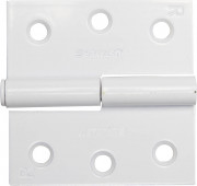 Петля дверная STAYER "MASTER" разъемная, цвет белый, правая, 75мм  ,  ( 37613-75-2R )