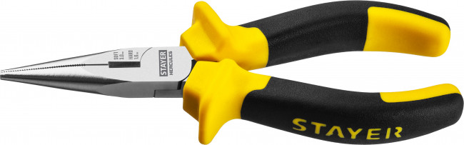 Тонкогубцы HERCULES, STAYER Professional 2203-3-16, 160мм ( 2203-3-16_z02 ) Тонкогубцы HERCULES, STAYER Professional 2203-3-16, 160мм ( 2203-3-16_z02 )