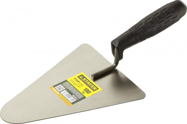 Кельма бетонщика STAYER "STANDARD" с пластмассовой ручкой, КБ,  ( 08250-2 )