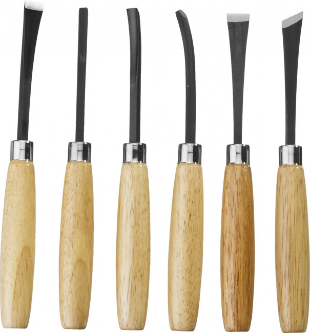 Набор STAYER: Резцы фигурные, с деревянной ручкой, 6шт , ( 1832-H6 ) Набор STAYER: Резцы фигурные, с деревянной ручкой, 6шт , ( 1832-H6 )