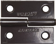 Петля дверная STAYER "MASTER" разъемная, цвет коричневый, левая, 50мм  ,  ( 37613-50-3L )
