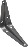 Уголок-кронштейн STAYER "MASTER", 100х75мм, серый,  ( 37400-2 )