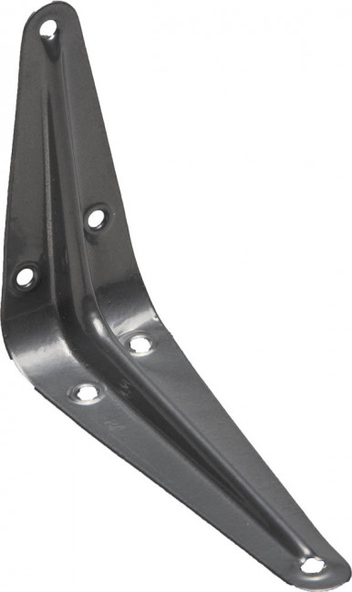 Уголок-кронштейн STAYER "MASTER", 100х75мм, серый,  ( 37400-2 )