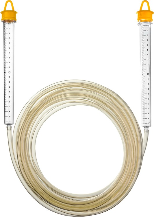 Гидроуровень STAYER "MASTER" с усиленной  измерительной колбой большого размера, d 6мм, 7м,  ( 3486-06-07 )