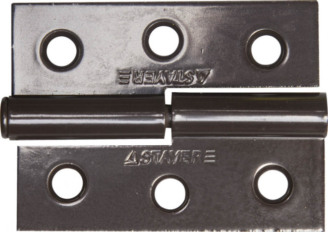 Петля дверная STAYER "MASTER" разъемная, цвет коричневый, левая, 65мм  ,  ( 37613-65-3L ) Петля дверная STAYER "MASTER" разъемная, цвет коричневый, левая, 65мм  ,  ( 37613-65-3L )