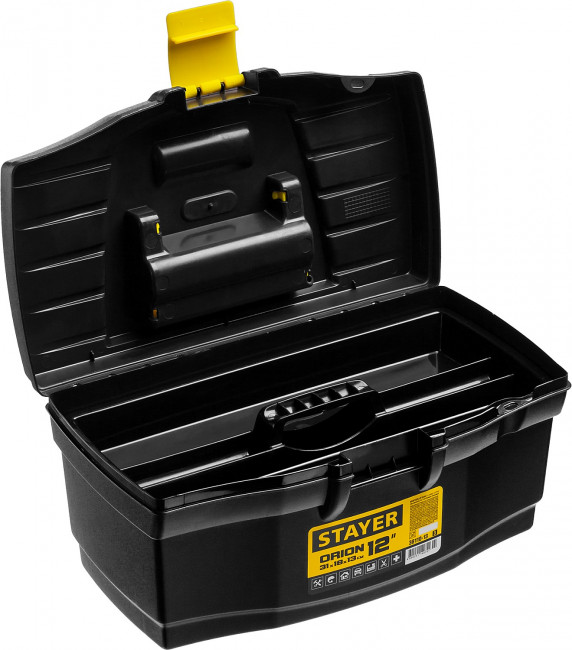 Ящик для инструмента "ORION-12" пластиковый, STAYER,  ( 38110-13_z03 ) Ящик для инструмента "ORION-12" пластиковый, STAYER,  ( 38110-13_z03 )