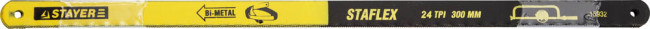 Полотно STAYER "PROFI" "STAYER-FLEX" по металлу, биметаллическое, 24TPI, 300 мм, 50 шт,  ( 15932-S50 )