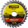 Диск пильный "OPTI-Line" по дереву, 190х30мм, 36Т, STAYER,  ( 3681-190-30-36 )