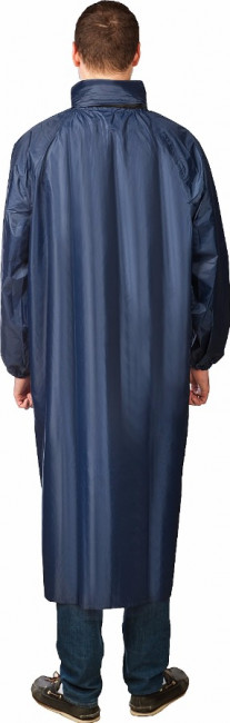 Плащ-дождевик STAYER 11612-52, нейлоновый на молнии, синий цвет, размер 52-54,  ( 11612-52 )