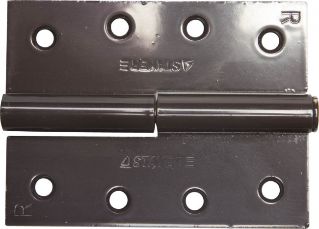 Петля дверная STAYER "MASTER" разъемная, цвет коричневый, правая, 100мм,  ( 37613-100-3R ) Петля дверная STAYER "MASTER" разъемная, цвет коричневый, правая, 100мм,  ( 37613-100-3R )