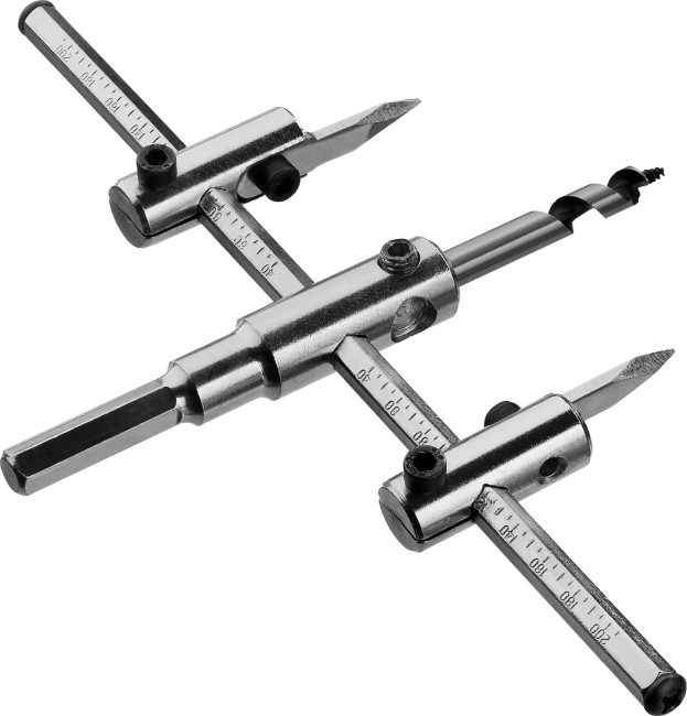 Сверло регулируемое, STAYER Profi 2944-200, двухрезцовое, по дереву, "Балеринка", d=40-200мм,  ( 2944-200 ) Сверло регулируемое, STAYER Profi 2944-200, двухрезцовое, по дереву, "Балеринка", d=40-200мм,  ( 2944-200 )