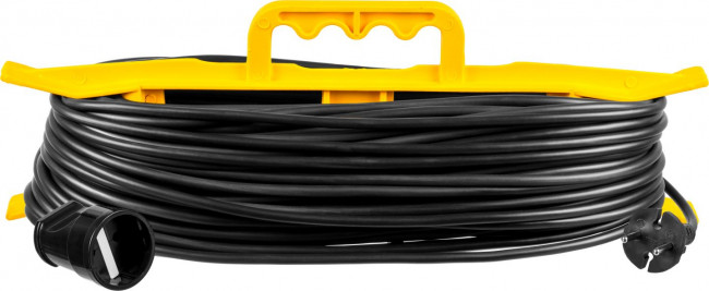 Удлинитель на рамке "MF 207", 50 м, 2200 Вт, 1 гнездо, ПВС 2х0,75 мм2, STAYER, 55018-50_z01 Удлинитель на рамке "MF 207", 50 м, 2200 Вт, 1 гнездо, ПВС 2х0,75 мм2, STAYER, 55018-50_z01