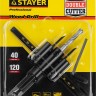 Сверло регулируемое, STAYER Profi 2944, двухрезцовое, по дереву, "Балеринка", d=40-120мм,  ( 2944 )