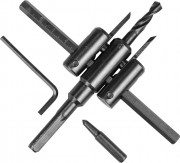 Сверло регулируемое, STAYER Profi 2944, двухрезцовое, по дереву, "Балеринка", d=40-120мм,  ( 2944 ) Сверло регулируемое, STAYER Profi 2944, двухрезцовое, по дереву, "Балеринка", d=40-120мм,  ( 2944 )