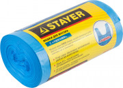 Мешки для мусора STAYER "Comfort" с "ушками", голубые, 35л, 30шт,  ( 39155-35 )