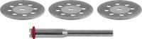 Круг STAYER алмазный отрезной, с оправкой, 3шт,  ( 29913-H3 )