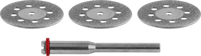 Круг STAYER алмазный отрезной, с оправкой, 3шт,  ( 29913-H3 )