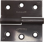 Петля дверная STAYER "MASTER" разъемная, цвет коричневый, правая, 75мм ,  ( 37613-75-3R )