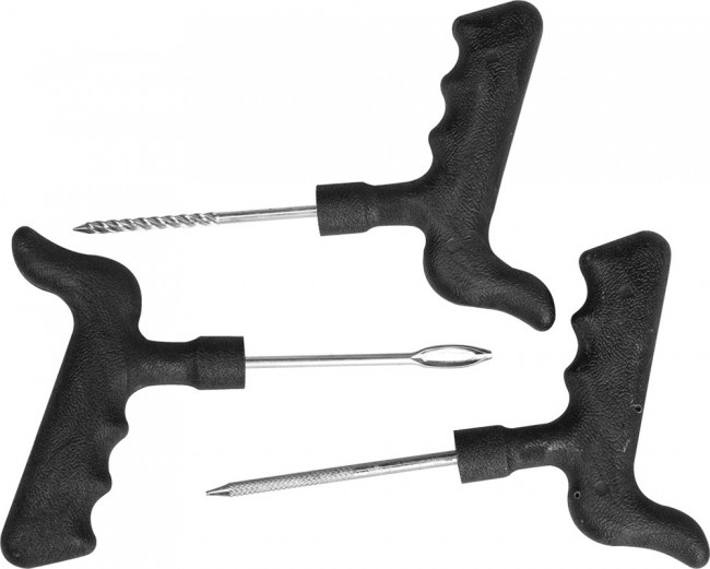 Набор STAYER "MASTER" для ремонта бескамерных шин: шило, игла, рашпиль, 3шт,  ( 43270-H3 ) Набор STAYER "MASTER" для ремонта бескамерных шин: шило, игла, рашпиль, 3шт,  ( 43270-H3 )