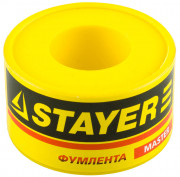 Фумлента STAYER "MASTER", плотность 0,40 г/см3, 0,075ммх25ммх10м,  ( 12360-25-040 ) Фумлента STAYER "MASTER", плотность 0,40 г/см3, 0,075ммх25ммх10м,  ( 12360-25-040 )