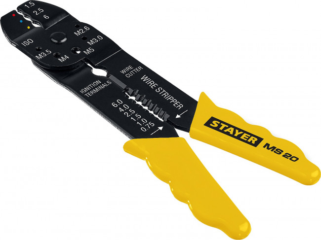 MS-20 стриппер многофункциональный, 0.75 - 6 мм2, STAYER ( 2265-21_z01 ) MS-20 стриппер многофункциональный, 0.75 - 6 мм2, STAYER ( 2265-21_z01 )