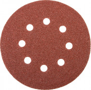 Круг шлифовальный универсальный STAYER "MASTER" из абразивной бумаги на велкро основе, 8 отверстий, Р40, 125мм, 5шт, ( 35452-125-040 ) Круг шлифовальный универсальный STAYER "MASTER" из абразивной бумаги на велкро основе, 8 отверстий, Р40, 125мм, 5шт, ( 35452-125-040 )