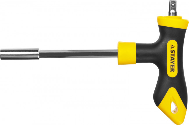 Набор STAYER "MASTER" "HERCULES": Отвертка реверсивная, Т-образная отвертка-битодержатель, адаптер для торц голов, 43 предм,  ( 25084-H43 ) Набор STAYER "MASTER" "HERCULES": Отвертка реверсивная, Т-образная отвертка-битодержатель, адаптер для торц голов, 43 предм,  ( 25084-H43 )