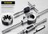 Комплект метчиков STAYER "MASTER", сталь 9ХС, М8х1,25, 2 шт,  ( 28025-08-1.25-H2 )