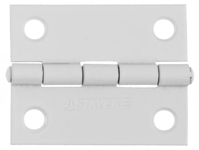 Петля дверная STAYER "MASTER" универсальная, белый, 50мм,  ( 37611-50-2 ) Петля дверная STAYER "MASTER" универсальная, белый, 50мм,  ( 37611-50-2 )