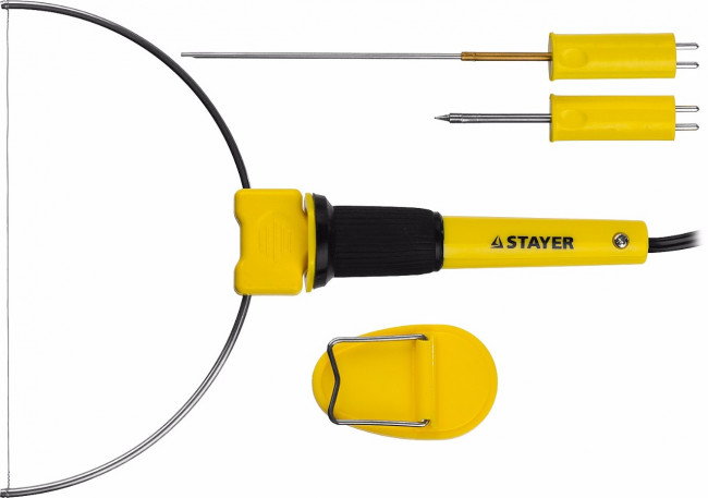 Прибор STAYER MASTER MAXtermo для художественной резки пенопласта, пластика, 3 насадки, 7Вт,  ( 45257-H3 )