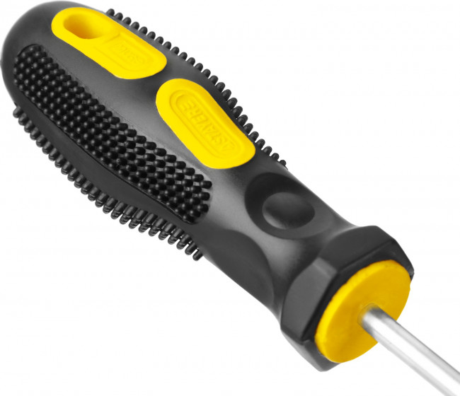 Набор STAYER "MASTER": Отвертки слесарные, двухкомпонентная рукоятка, магнитный наконечник, 2 / 6мм - 100мм, 2шт,  ( 2513-H2_z01 ) Набор STAYER "MASTER": Отвертки слесарные, двухкомпонентная рукоятка, магнитный наконечник, 2 / 6мм - 100мм, 2шт,  ( 2513-H2_z01 )