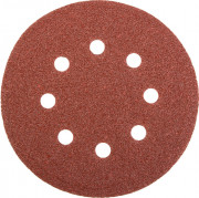 Круг шлифовальный универсальный STAYER "MASTER" из абразивной бумаги на велкро основе, 8 отверстий, Р60, 125мм, 5шт, ( 35452-125-060 ) Круг шлифовальный универсальный STAYER "MASTER" из абразивной бумаги на велкро основе, 8 отверстий, Р60, 125мм, 5шт, ( 35452-125-060 )