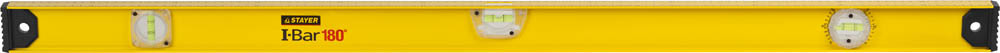 Уровень STAYER "MASTER" "I-Bar" РЕЛЬС двутавровый, 3 противоударных ампулы (1 поворотная на 360 град), линейка, 120см  ,  ( 3470-120_z01 ) Уровень STAYER "MASTER" "I-Bar" РЕЛЬС двутавровый, 3 противоударных ампулы (1 поворотная на 360 град), линейка, 120см  ,  ( 3470-120_z01 )