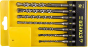 Набор STAYER "PROFI" Буры по бетону, хвостовик "SDS-Plus", 5х110; 6х110; 6х160; 8х110; 8х160; 10х160; 12х160мм; 7шт,  ( 2930-H7 ) Набор STAYER "PROFI" Буры по бетону, хвостовик "SDS-Plus", 5х110; 6х110; 6х160; 8х110; 8х160; 10х160; 12х160мм; 7шт,  ( 2930-H7 )