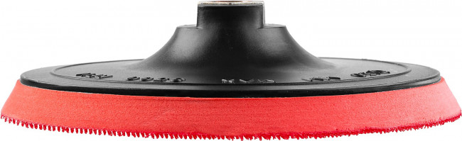 Тарелка опорная STAYER "MASTER" пластиковая для УШМ на липучке, полиуретановая вставка, d=150 мм, М14,  ( 35744-150 ) Тарелка опорная STAYER "MASTER" пластиковая для УШМ на липучке, полиуретановая вставка, d=150 мм, М14,  ( 35744-150 )