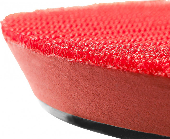 Тарелка опорная STAYER "MASTER" пластиковая для УШМ на липучке, полиуретановая вставка, d=150 мм, М14,  ( 35744-150 ) Тарелка опорная STAYER "MASTER" пластиковая для УШМ на липучке, полиуретановая вставка, d=150 мм, М14,  ( 35744-150 )